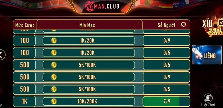 Tham Gia Chơi Bài Liêng Tại ManClub Với Những Ván Cược Kịch Tính Nhất Hiện Nay