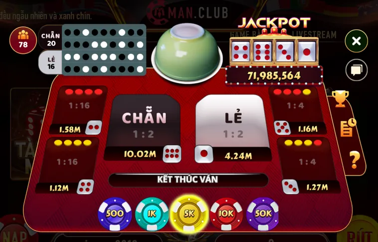 Minigame Mini Xóc Dĩa Tại ManClub Sân Chơi Cá Cược Đẳng Cấp Nhất Hiện Nay