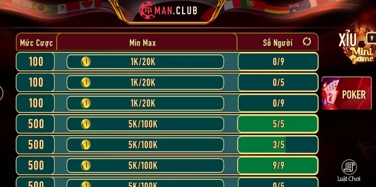 Khám Phá Trò Chơi Poker Tại ManClub Đỉnh Cao Cho Mọi Game Thủ Chuyên Nghiệp