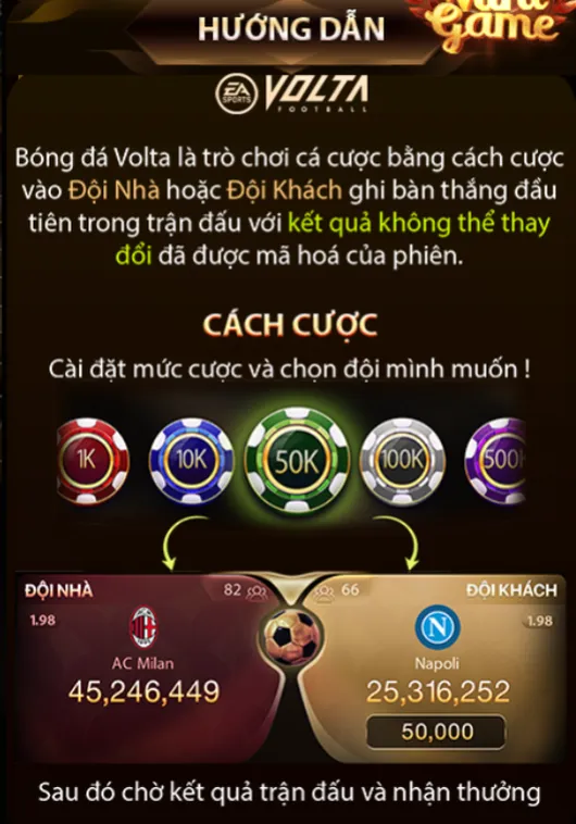Bóng Đá Volta Tại ManClub Đấu Trường Cá Cược Đỉnh Cao Cho Fan Hâm Mộ